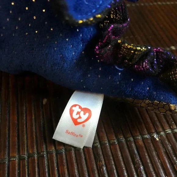 Ty Beanie Dragon  Saffire - Picture 7 of 7